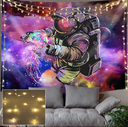 Trippy Space Tapestry