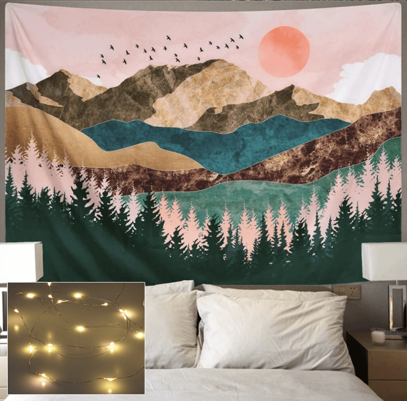 Colorful Rocky Mountain Tapestry