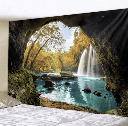 Scenic Waterfall Tapestry