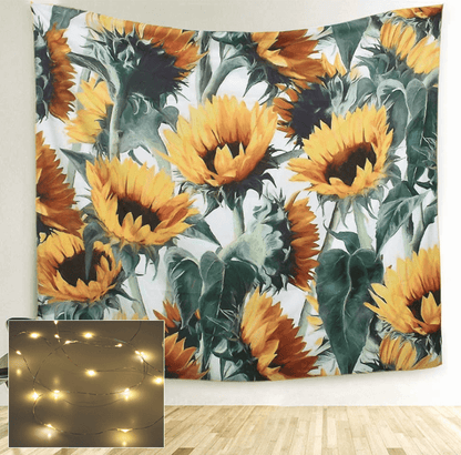 Wild Sunflower Tapestry