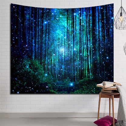 Magical Forest Tapestry