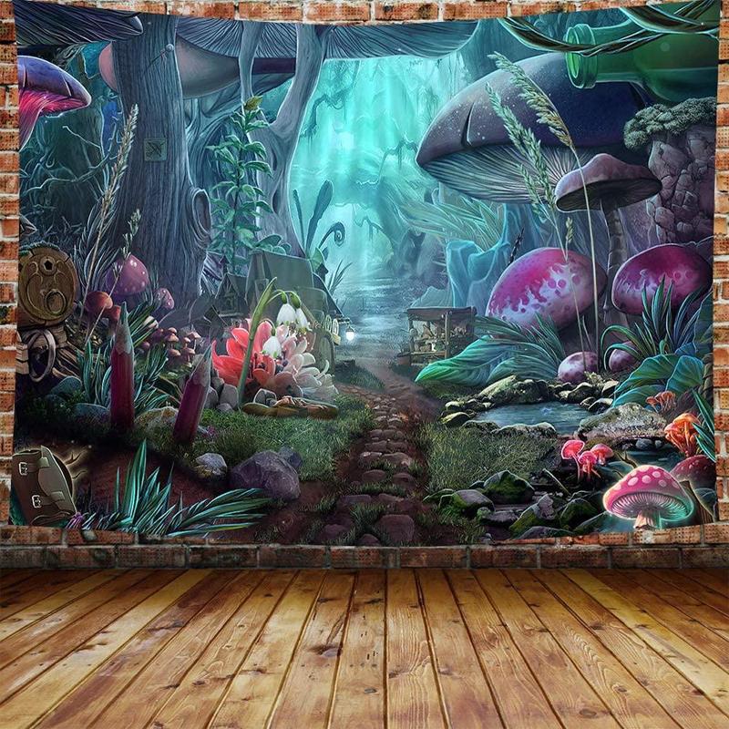 Mystical Forest Tapestry